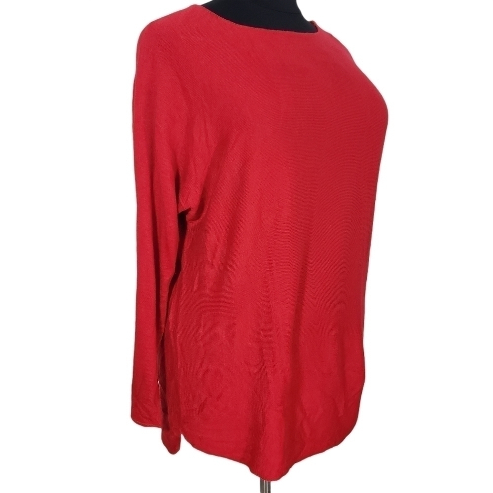 INC Women's Plus Size Long-Sleeve High-Low Sweater